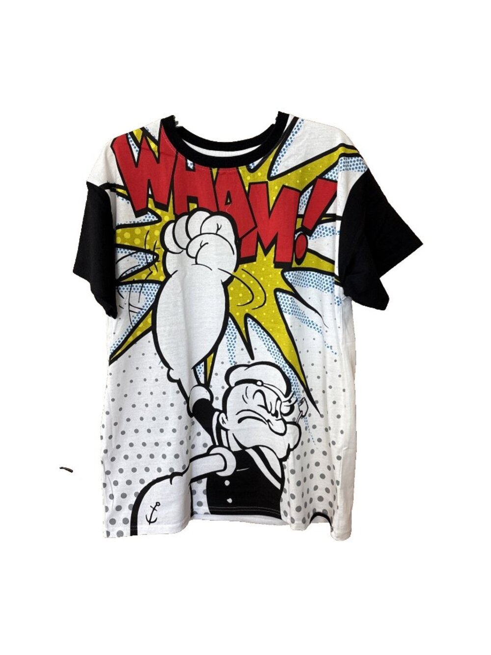 Popeye The Sailor Man WHAM Graphic T Shirt Men or Women  Size Large L Unisex